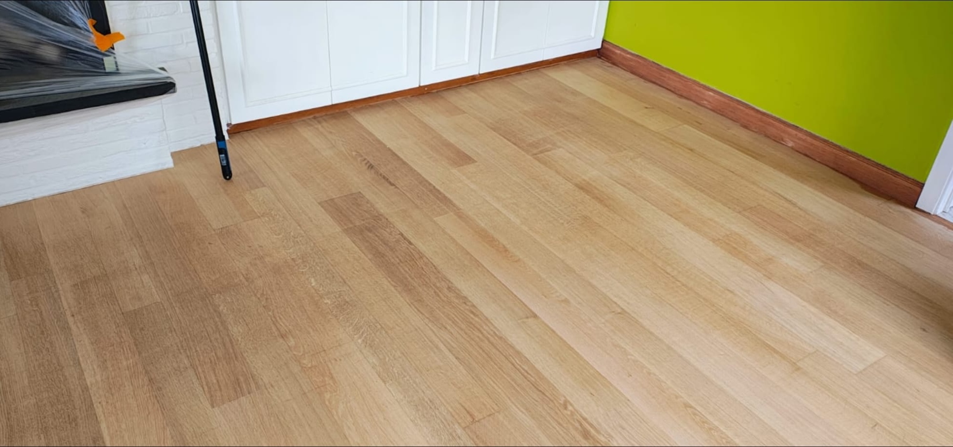 Afgewerkte parketvloer